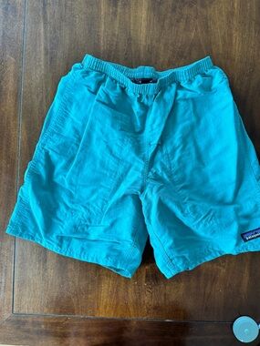 Patagonia Baggies Shorts Men’s XS Teal Green | 5” Inseam Swim Athletic Outdoor